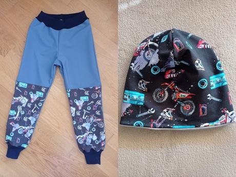 Zimné softshellové nohavice c, 68 - 140