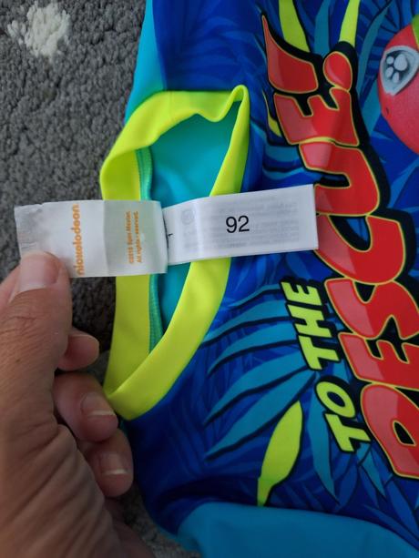 Uv tricko na kupanie 92 paw patrol, c&a,92