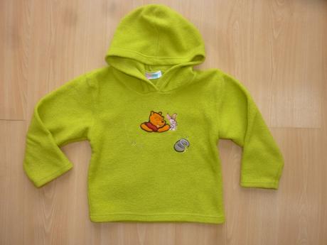 Flisova mikinka s obr. pooh bear, disney,104