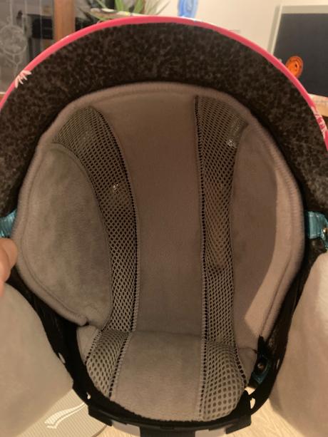 Lyžiarska helma, etape,xs