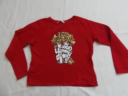 Mikina popcorn, h&m,152