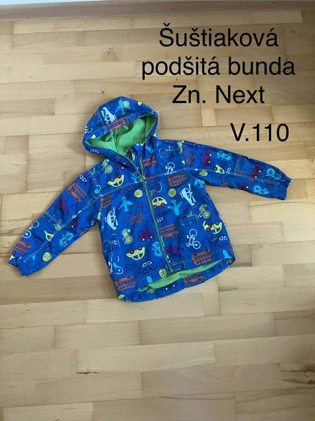 Šuštiaková podšitá bunda, next,110