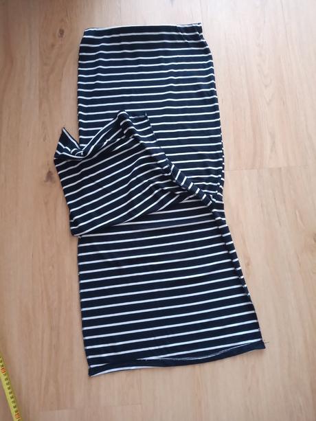 Pásikavá dlhá sukňa na leto, 36