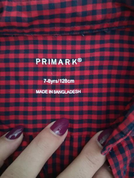 Košele s obyčajným poštovným, primark,128