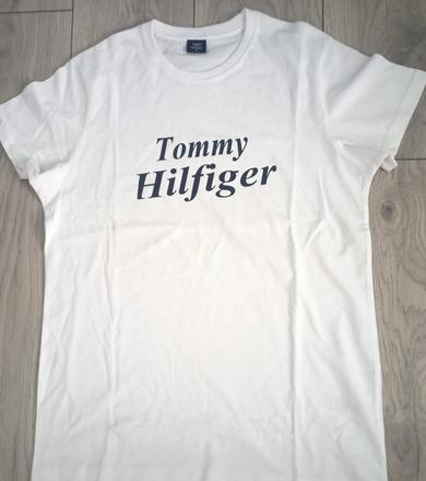 Hilfiger pánske tričko biele veľkosť s, tommy hilfiger,s