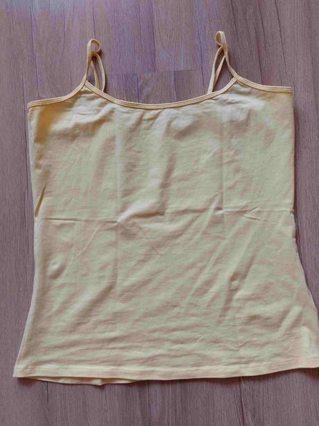 Tielko žlté top, xl