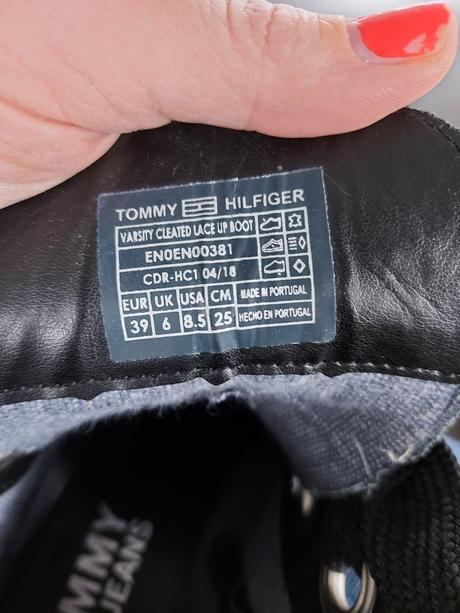 Topánky th, tommy hilfiger,39