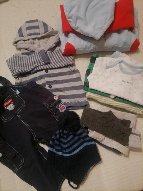 Zimné oblečenie v. 68 3-6 mesiacov, 68–80