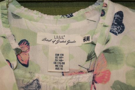 Letná ľahká blúzka, h&m,s