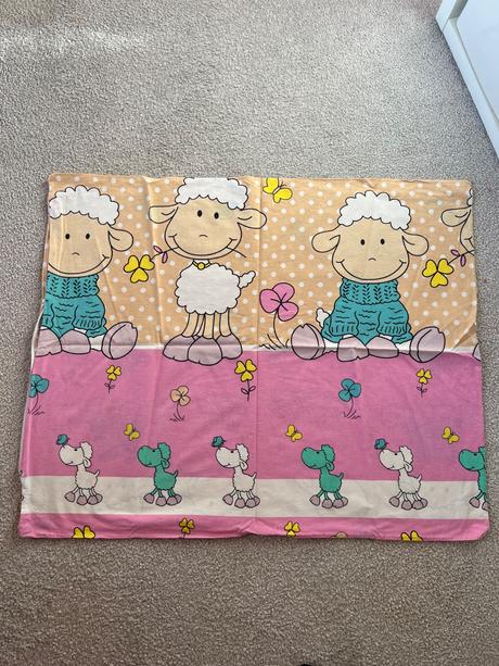 Detské obliečky s ovečkami, šírka (cm): 70,dĺžka (cm): 90