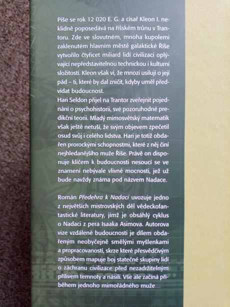 Issac asimov predehra k nadaci, 