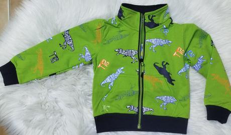 Detská mikina dinosaurus, 62 - 110