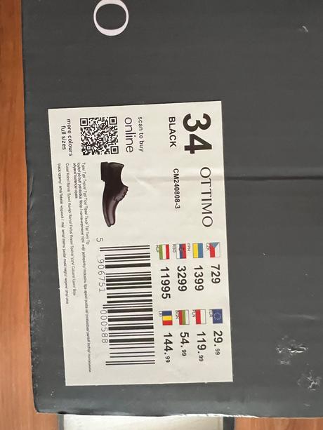 Spoločenské topánky, 34