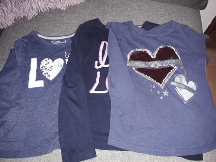 Tricko s flitrami, young dimension,116