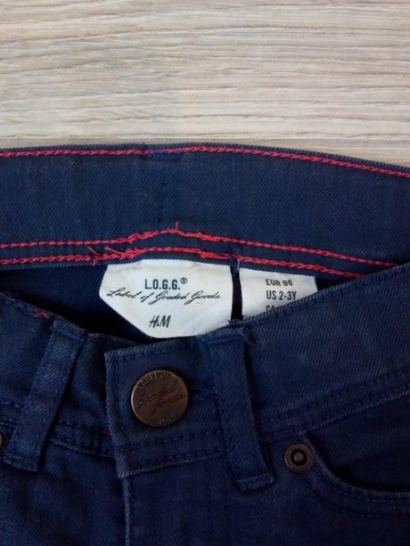 Nohavice l.o.g.g., č. 98, h&m,98