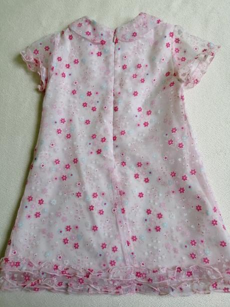 Bledoružové šaty, fagottino,92