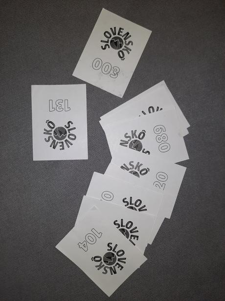 Nálepky slovenskô, 