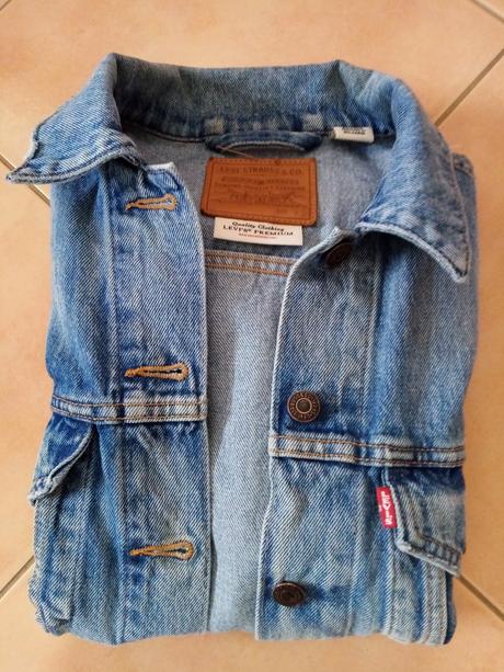 Dámska riflova bunda zn. levis, levis,xs