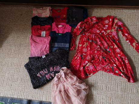 Balík oblečenia pre dievča velk. 134, 122–134