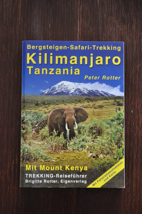 Kniha kilimanjaro - tanzania v nemeckom jazyku, 