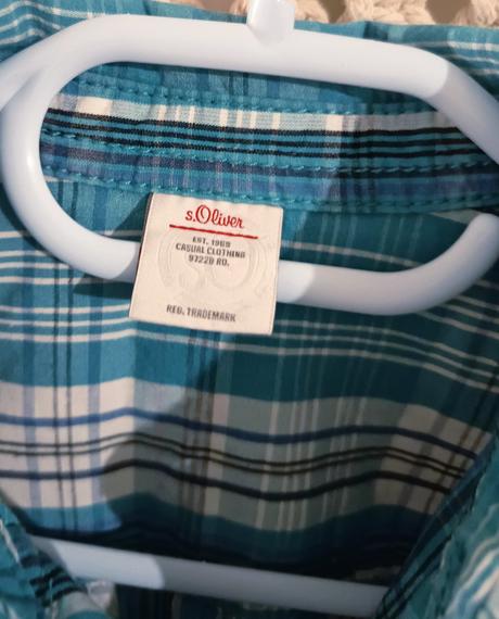 Karovaná košeľa s.oliver, s.oliver,104