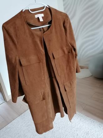 Semišovy kardigan, h&m,m