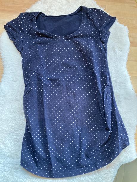 Tehotenské tričko krátky rukáv h&m, h&m,s