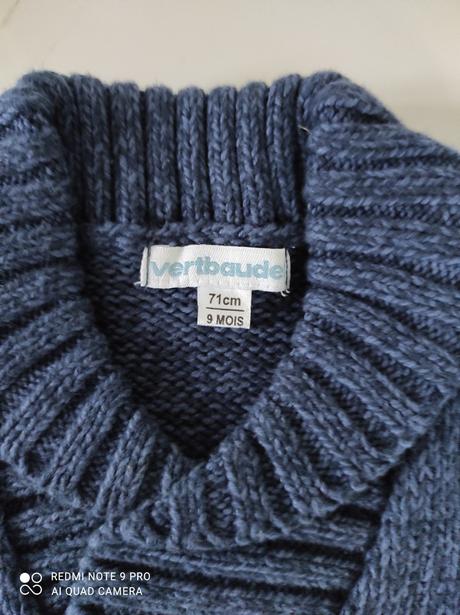 Sveter, vertbaudet,68