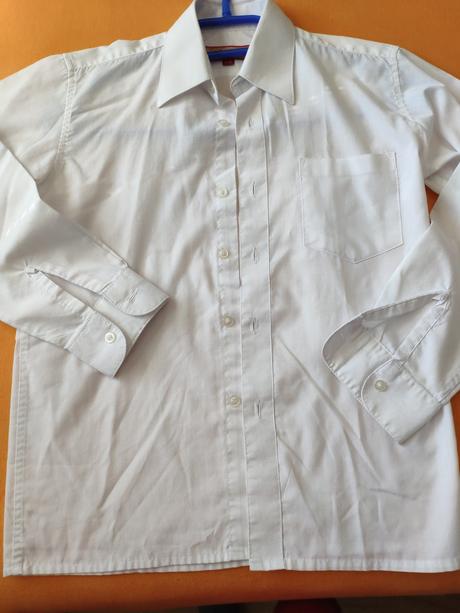 Detská košeľa biela, 146