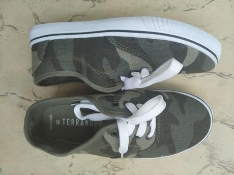 Nové maskáčové tenisky 36., 36