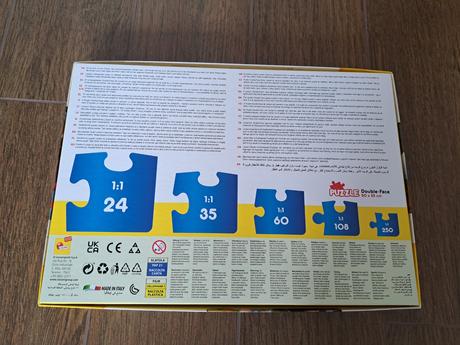 Puzzle s omalovavankou ftozen,