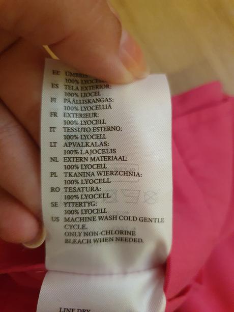 Ružové letné nohavice, 38