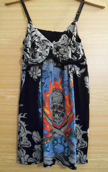 Bavlnený elastický top veľ. m, m