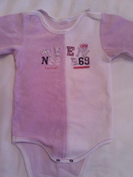 Fialové froté body, 68