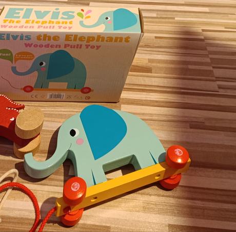 Ťahací drevený koník, 