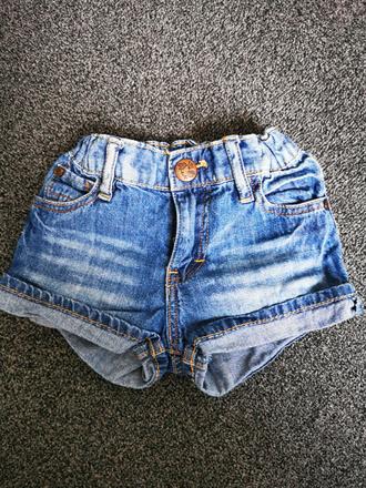 Šortky riflové, h&m,62