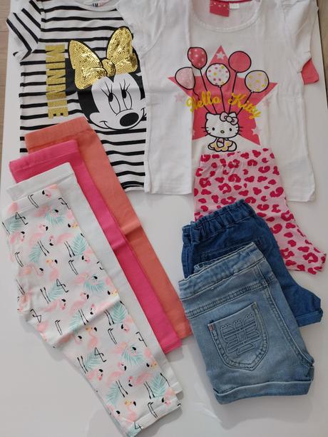 Letny balicek pre dievcatko, vel. 110-116, 104–116