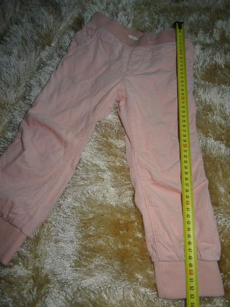 Nohavice zateplené, h&m,98