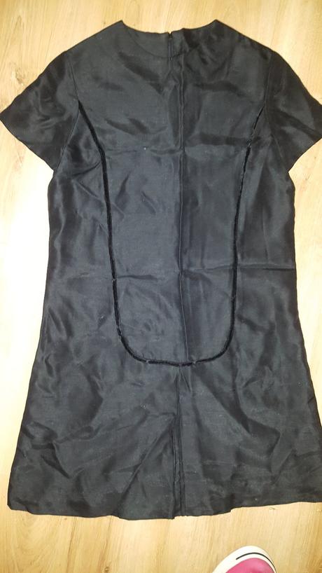 Čierny top/šaty, 38