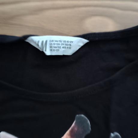 Trikrát oblečené tricko hm 146/152, h&m,146