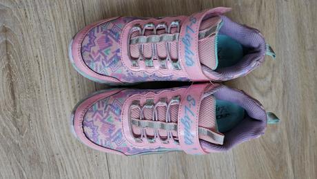 Pekné ružovkasté botasky skechers, skechers,35