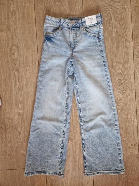 Džínsy, h&m,128
