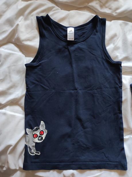 2x tielko modré veľ 122/138, palomino,128