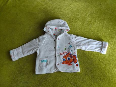 Minimálne nosená mikina s motívom hľadá sa nemo, disney,86