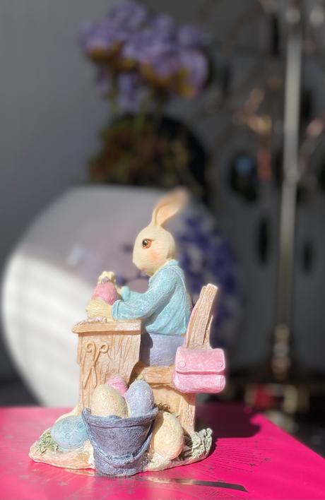 Zajko veľkonočná dekorácia,