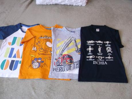 Detské tričká 4ks, 104