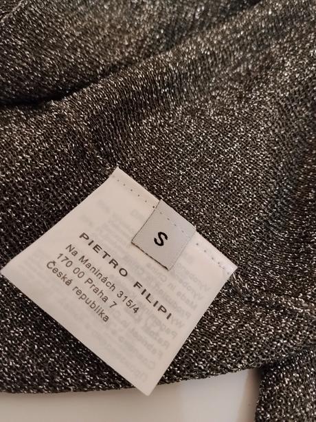 Trblietavý kardigán pietro filipi, pietro filipi,s