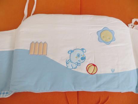 Zábrana do postieľky, šírka (cm): 40