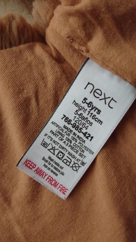 Hnedá vestička značky next, next,116