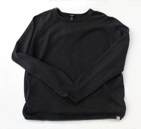 Antracitový pulóver, xxl